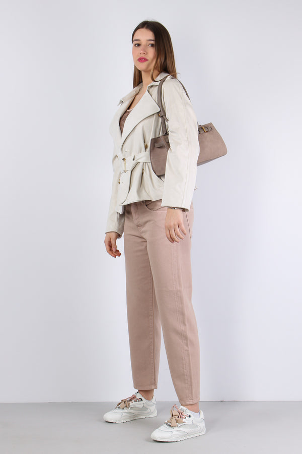 Trench Corto Ecocamoscio Birch-2