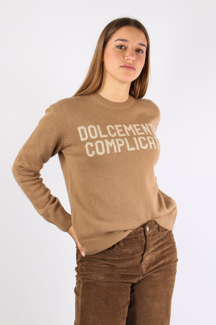 Girocollo Dolcemente Complicat Beige-6