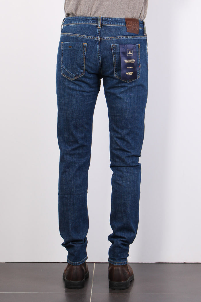 Denim Slim Denim Scuro-3