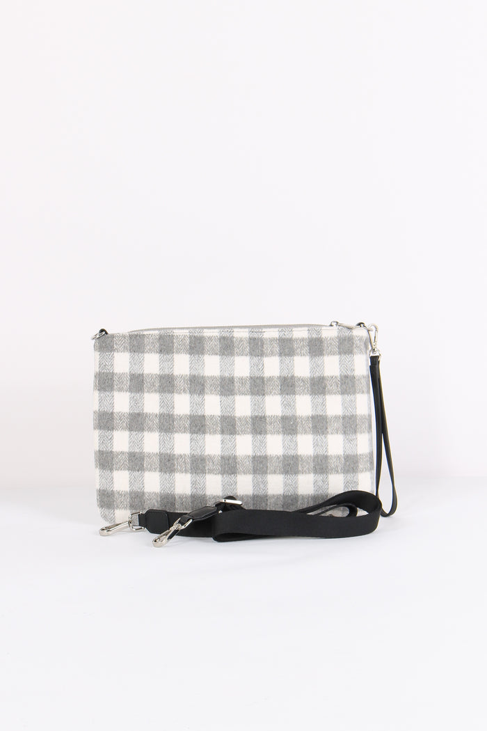 Pochette Check Grigio-3