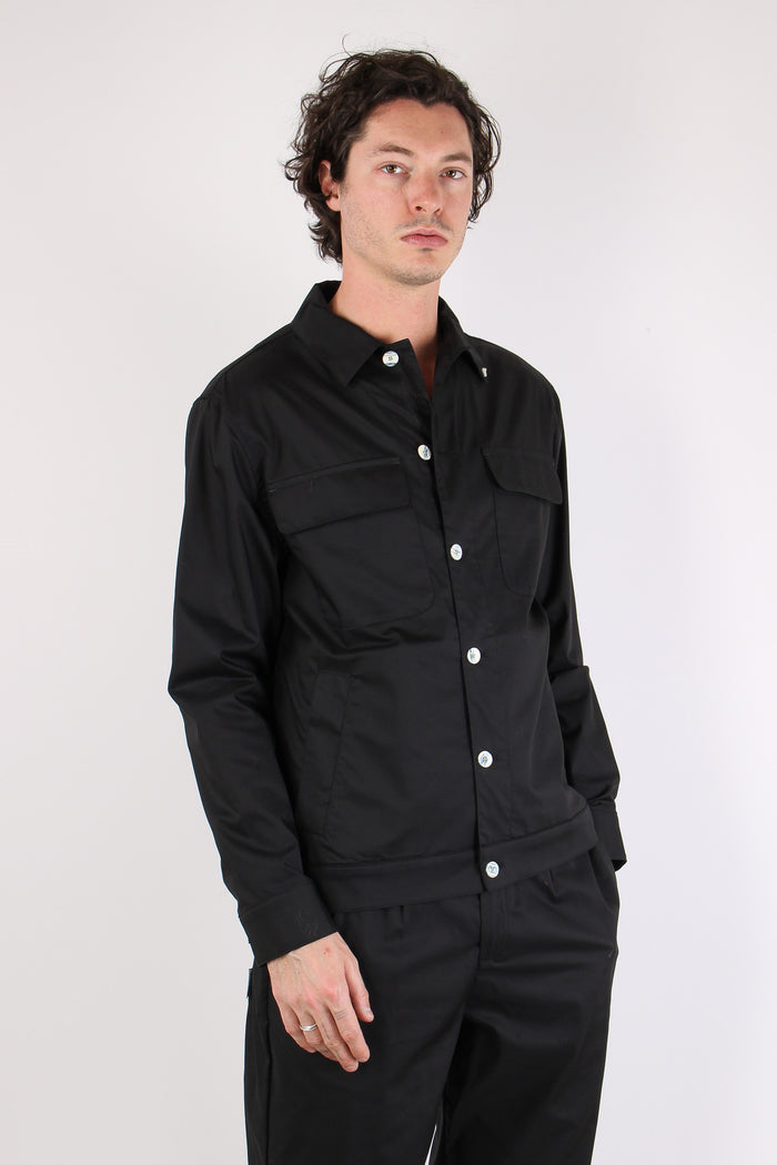 Giacca Cotone Nero-6