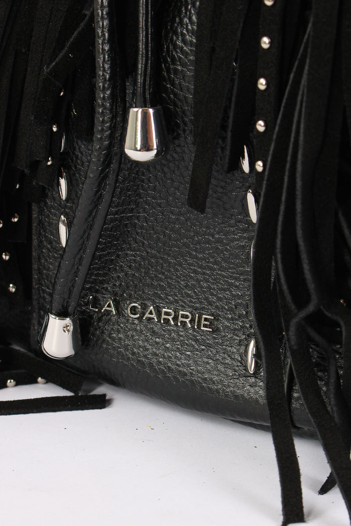 Secchiello Frange Borchie Black-7