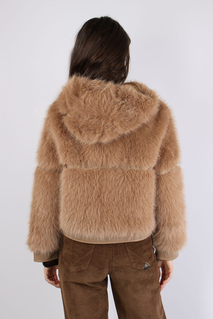 Penny Bomber Ecopelliccia Naturale-5