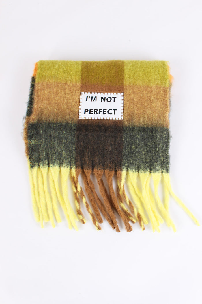 Sciarpa Im Not Perfect Multicolor