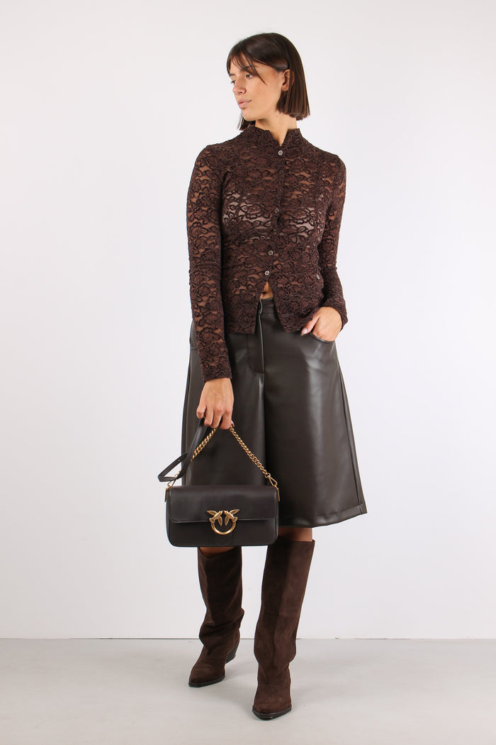 Camicia Coreana Pizzo Ciniglia Moro-3