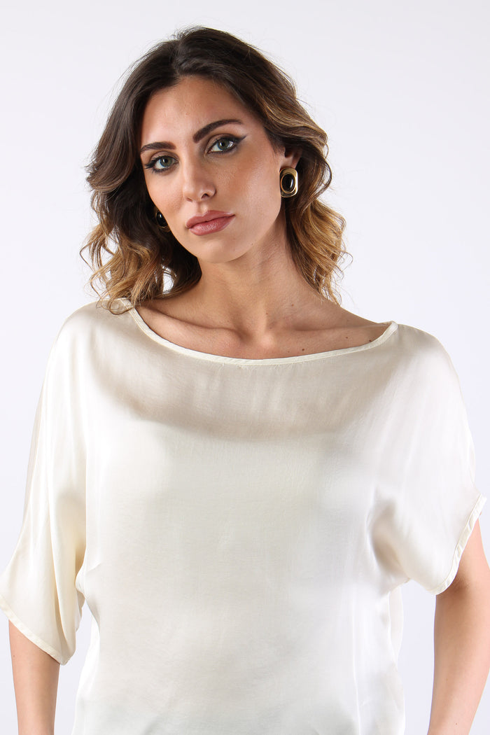 Blusa Asimmetrica Off White-7