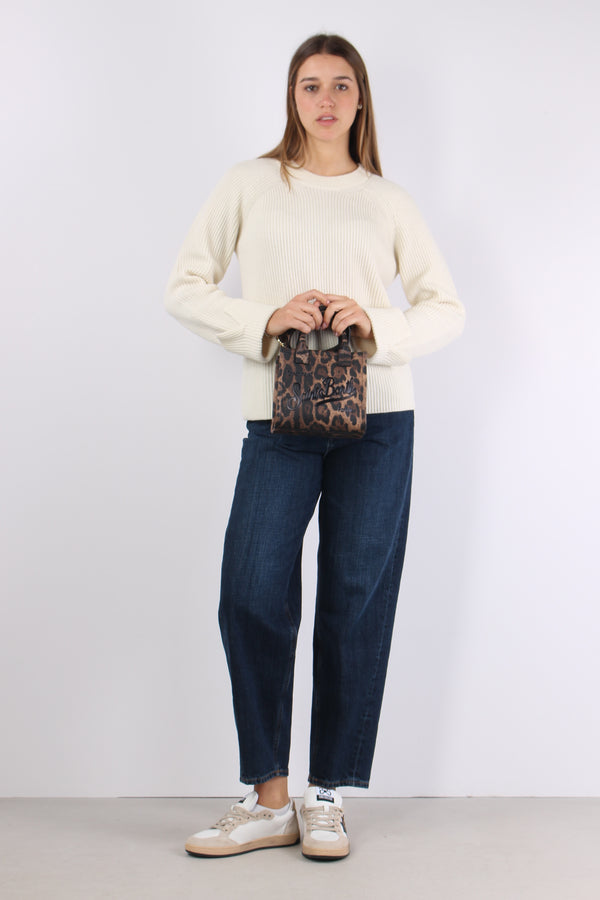 Girocollo Costa Inglese Bianco