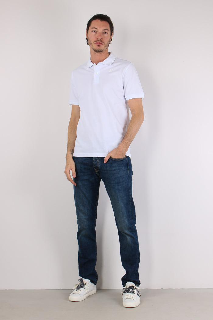 Polo Logo Tono Su Tono White-4