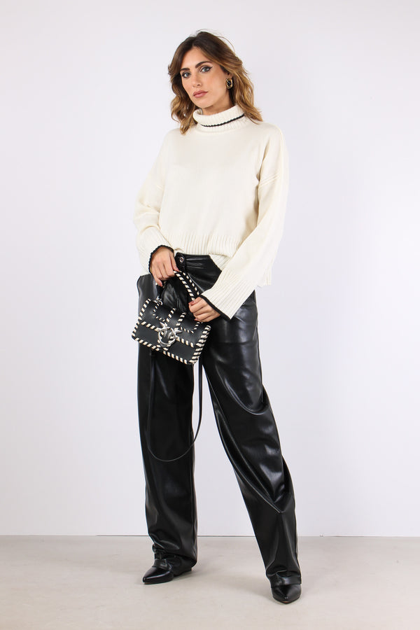 Falkland Collo Alto Misto Cach Bianco Meringa