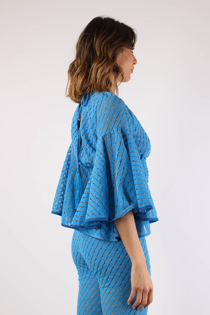 Top Manica Svasata Bluette-6