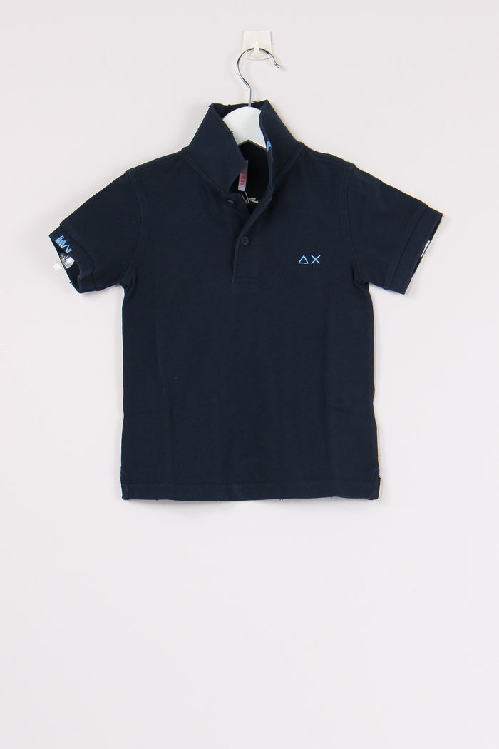 Polo Piquet Vintage Navy Blue