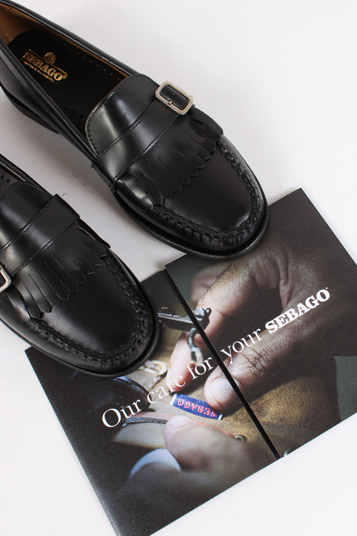 Mocassino Frange Black-4