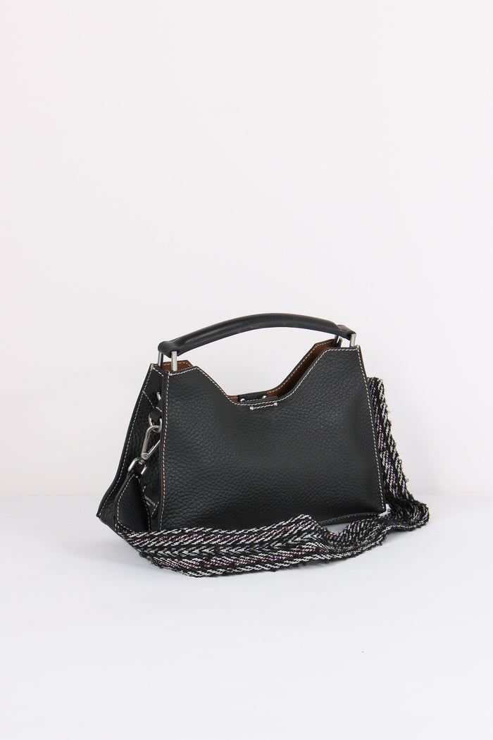 Aurora Shopping Trapezio Small Nero/castoro-3