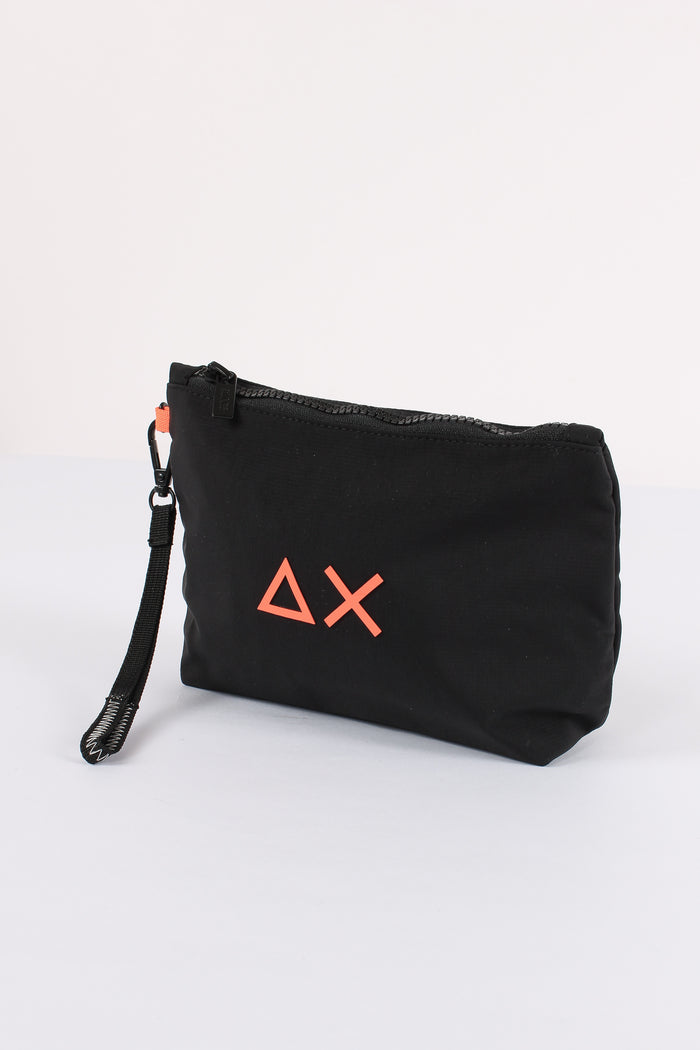 Mini Pochette Nylon Nero-4
