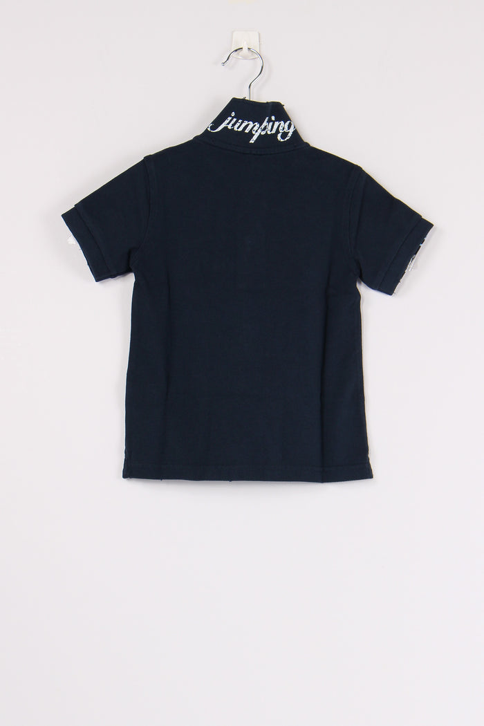 Polo Piquet Vintage Navy Blue-3