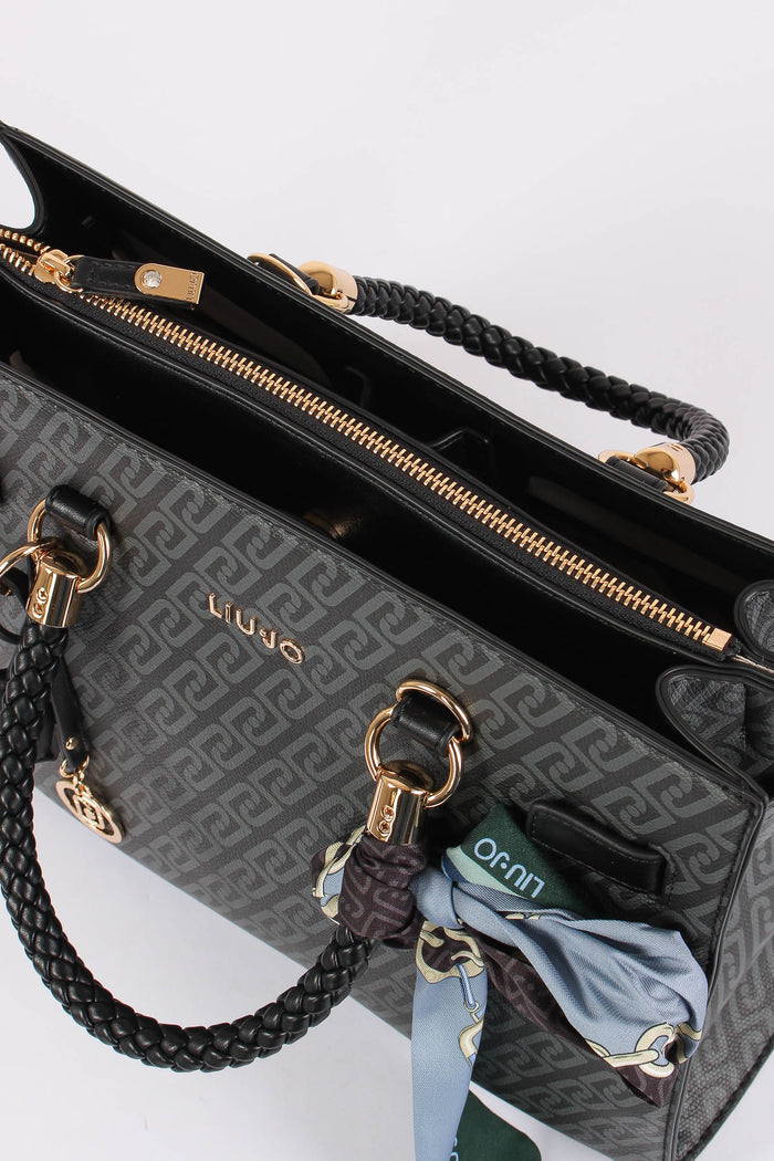 Shopping Logo Monogram Nero-5
