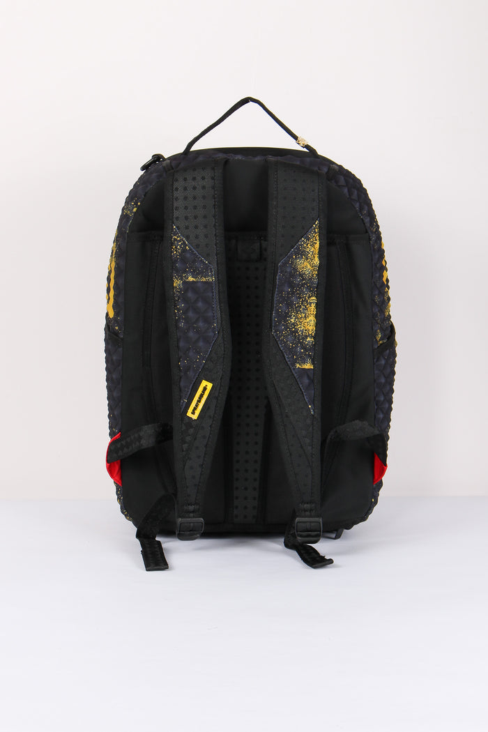 Backpack Pyramid Stencil Shark Nero-3