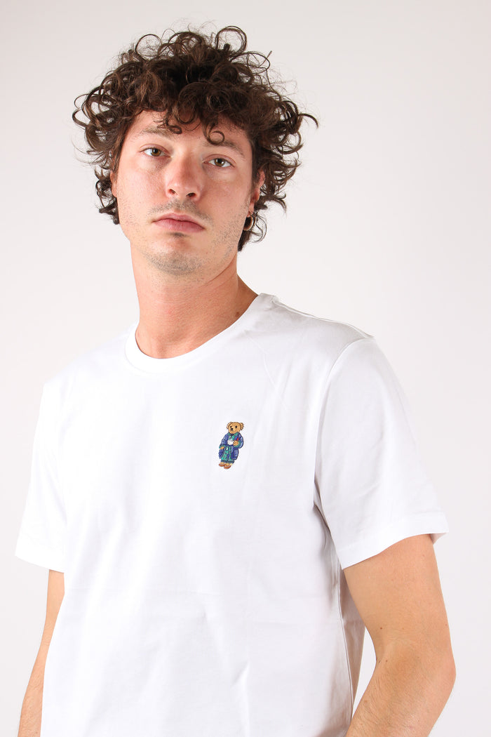 T-shirt Underwear Logo White-5