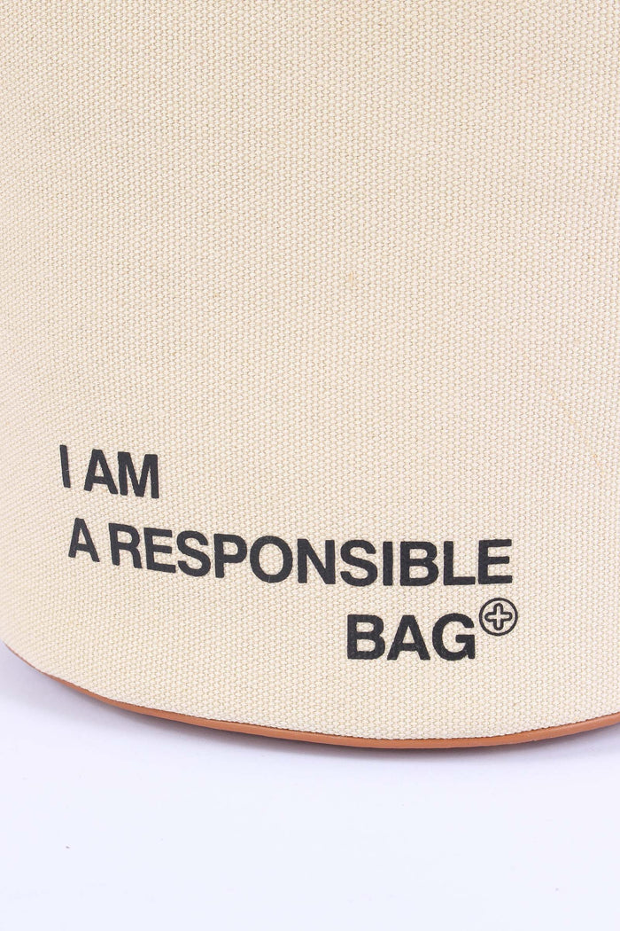 Responsible 73 Secchiello Canv Off White/cuoio-5
