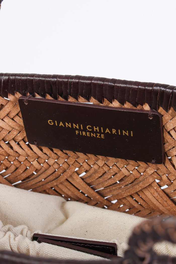 Paloma Shopping Pelle Intrecci Choco-7