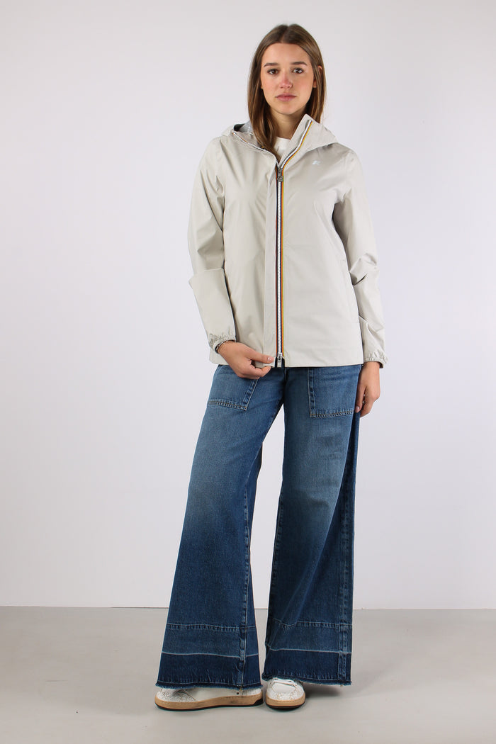Giubbotto Medio Stretch Beige Lt-3