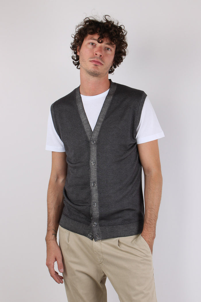 Gilet Vintage Antracite