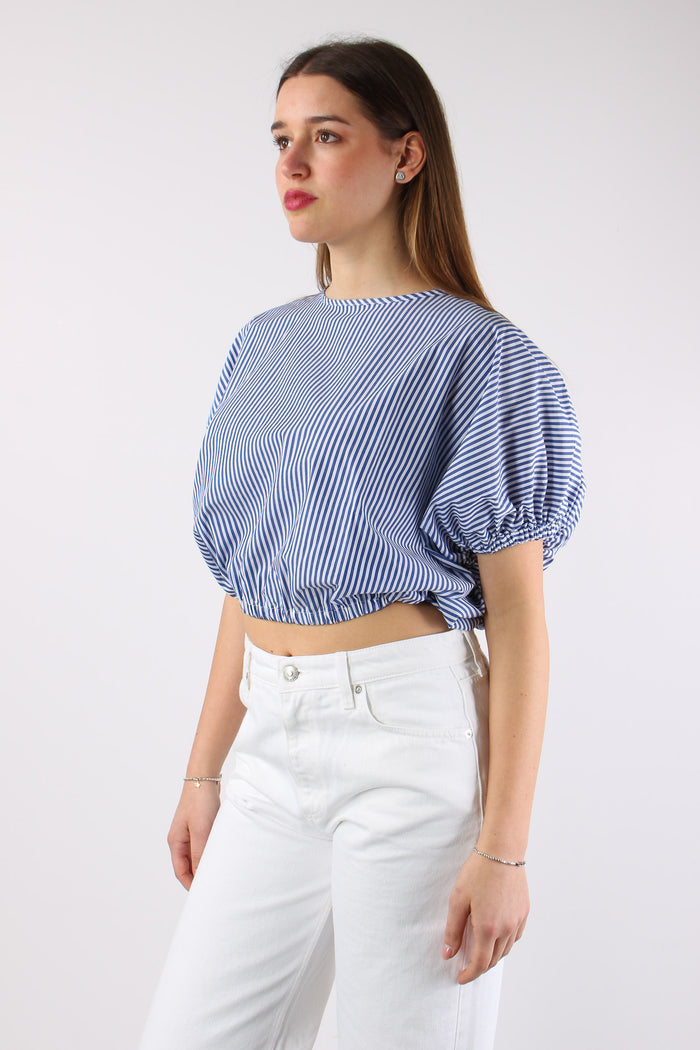 Casacca M/c Arriccio Blue/white-3