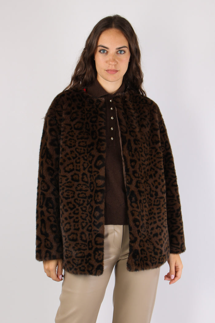 Mlsmacro Ecopelliccia Jacquard Macula-2