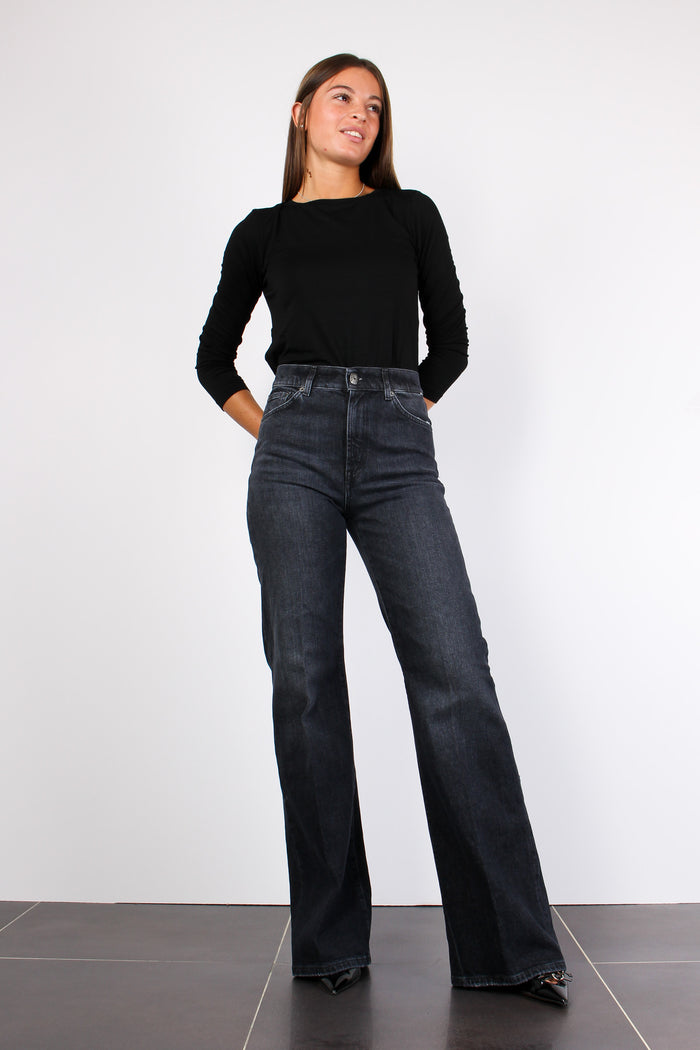 Amber Jeans Zampa Nero-9