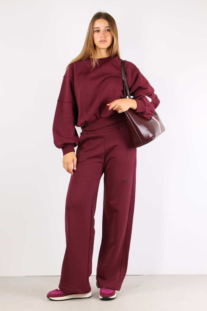 Felpa Manica Reglan Bordeaux-4