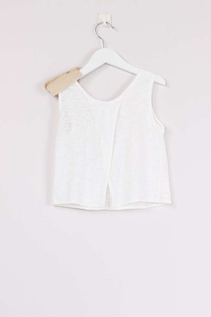 Canotta Fiocco Spalla Latte/beige-2
