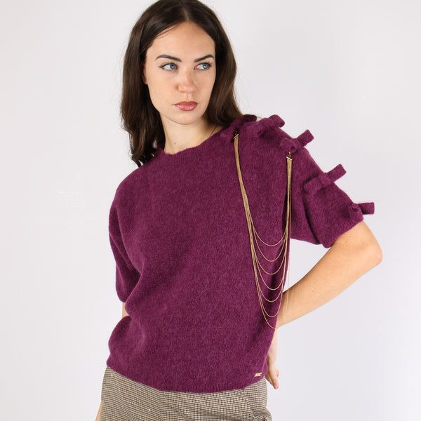 Maglia M/m Applicazione Fiocch Wine-2