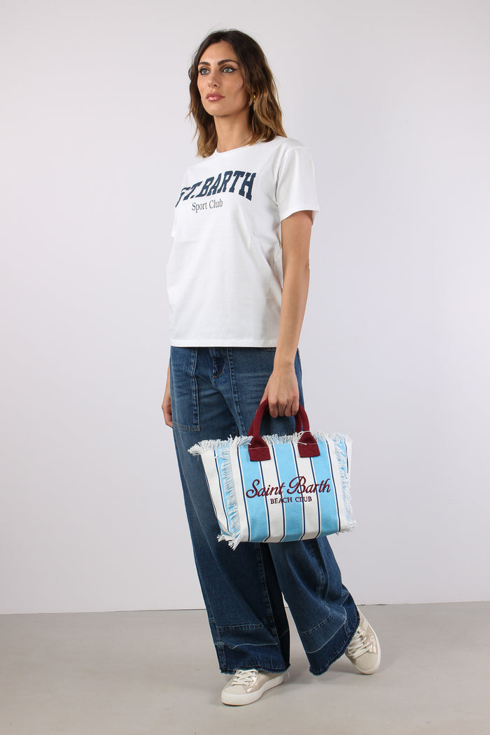 T-shirt Scritta Bianco