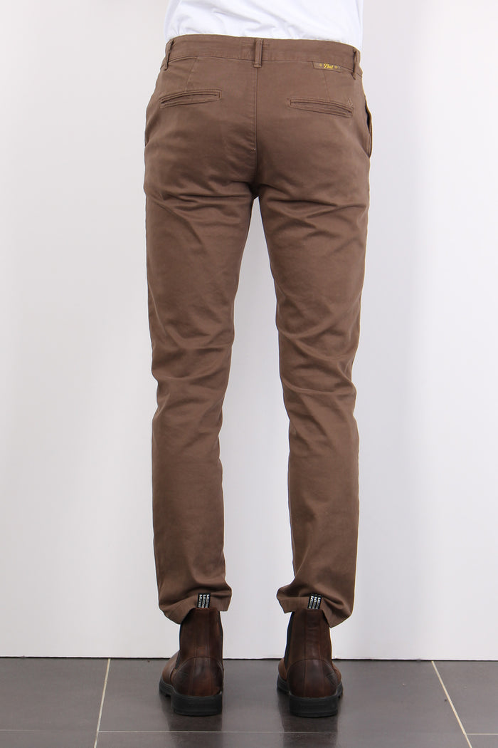 Denim Chino Slim Fit Fango-3