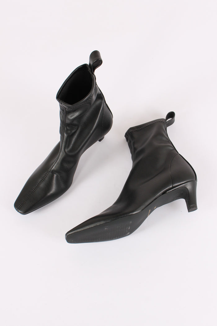 Tronchetto Gambale Stretch Nero-2