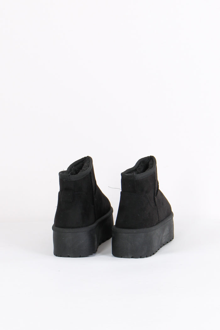 Stivale Inserto Teddy Black-3