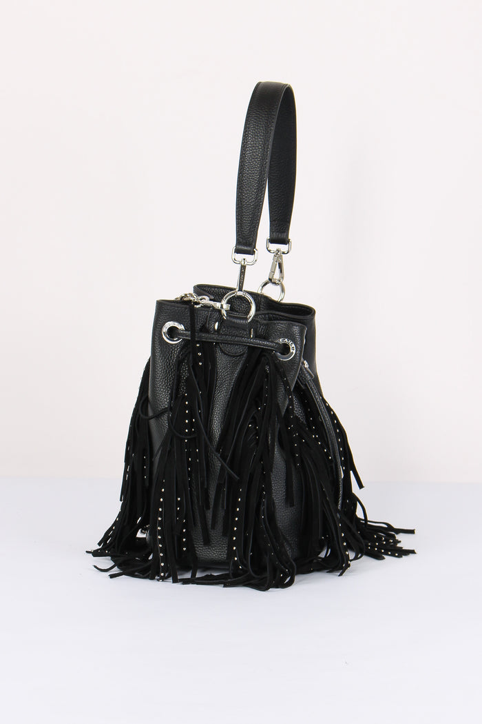 Secchiello Frange Borchie Black-6