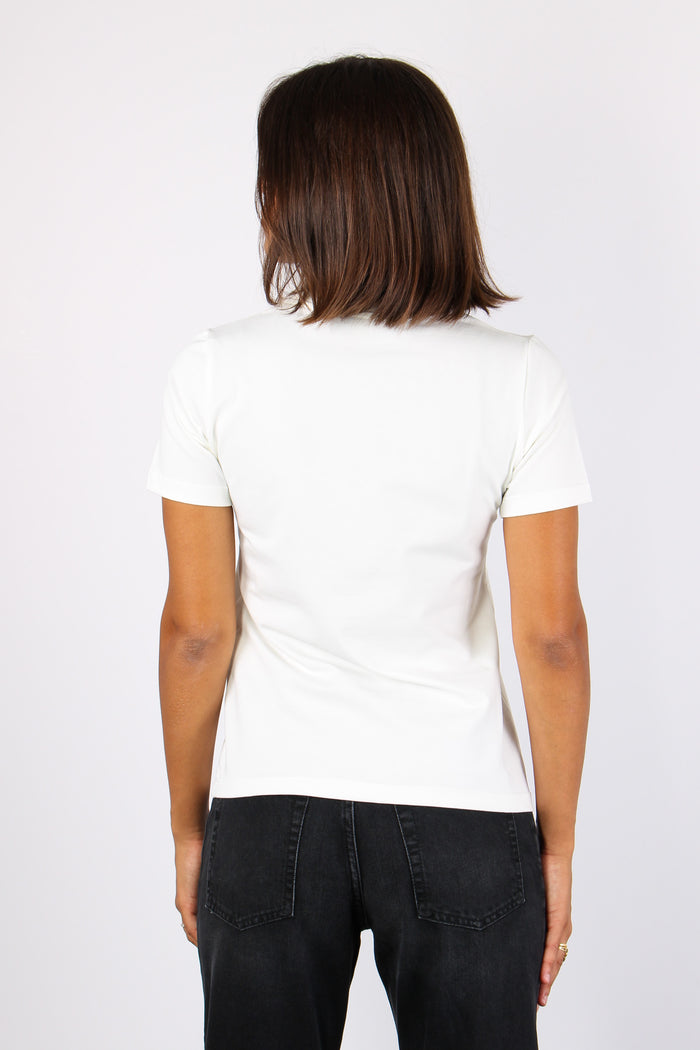 T-shirt Logo Torre Eifeel Off White-3