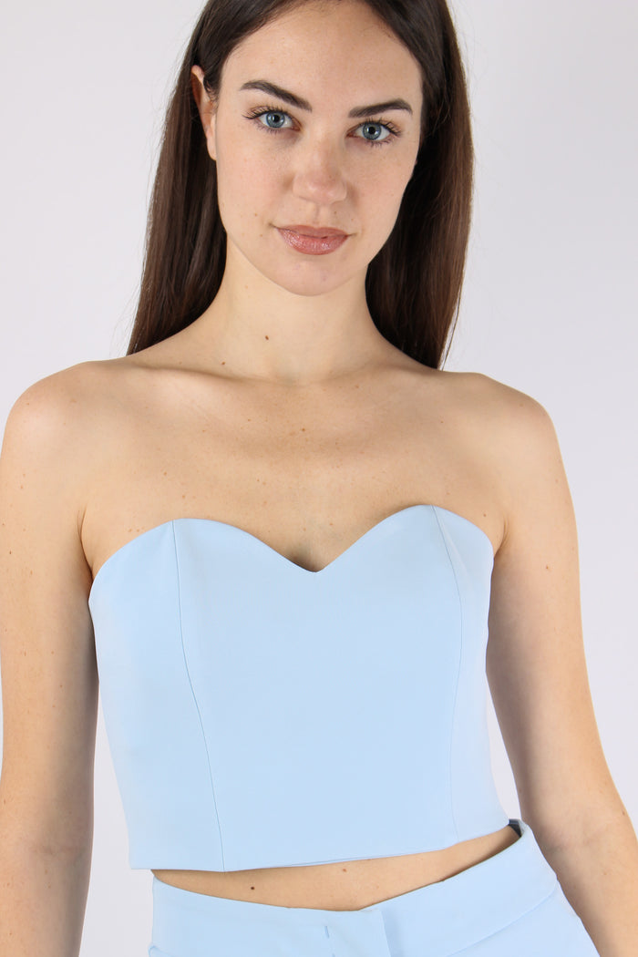Top Corto Tessuto Tecnico Sky-7