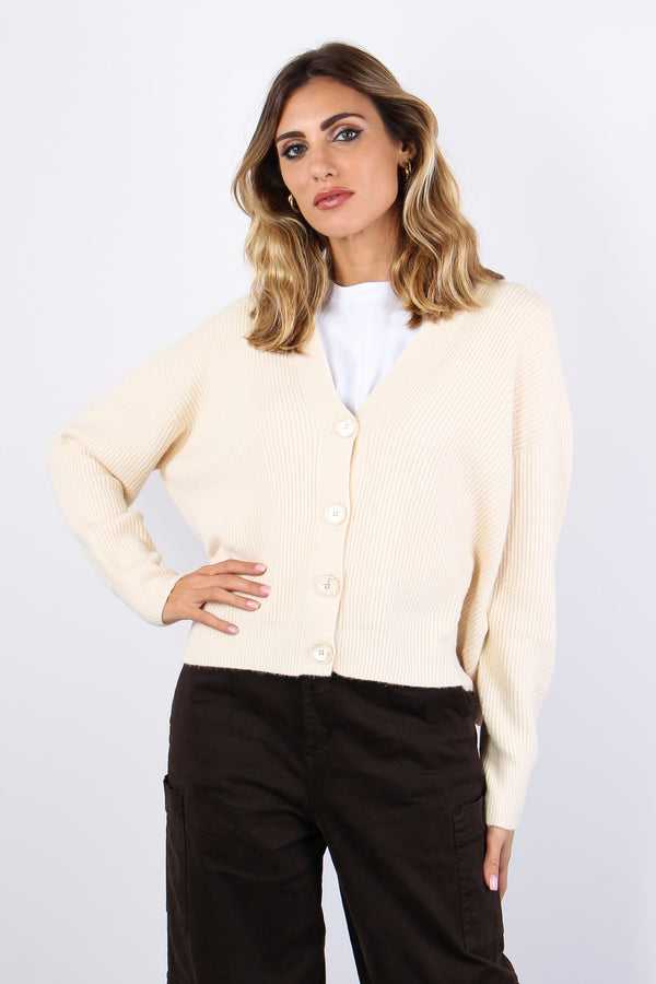 Cardigan Costa Over Off White