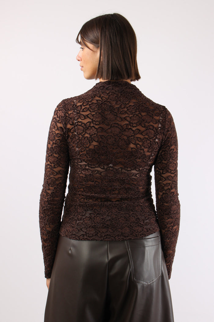 Camicia Coreana Pizzo Ciniglia Moro-4