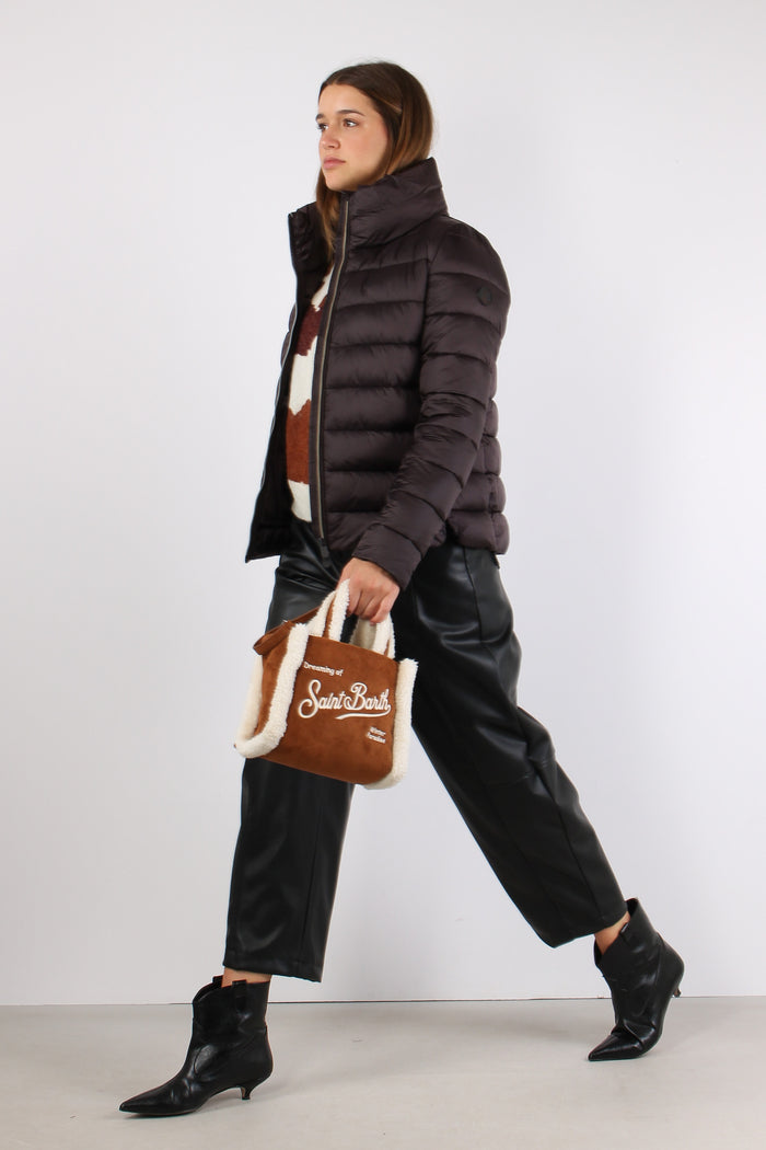 Elsie Piumino Leggero Svasat Brown Black-4