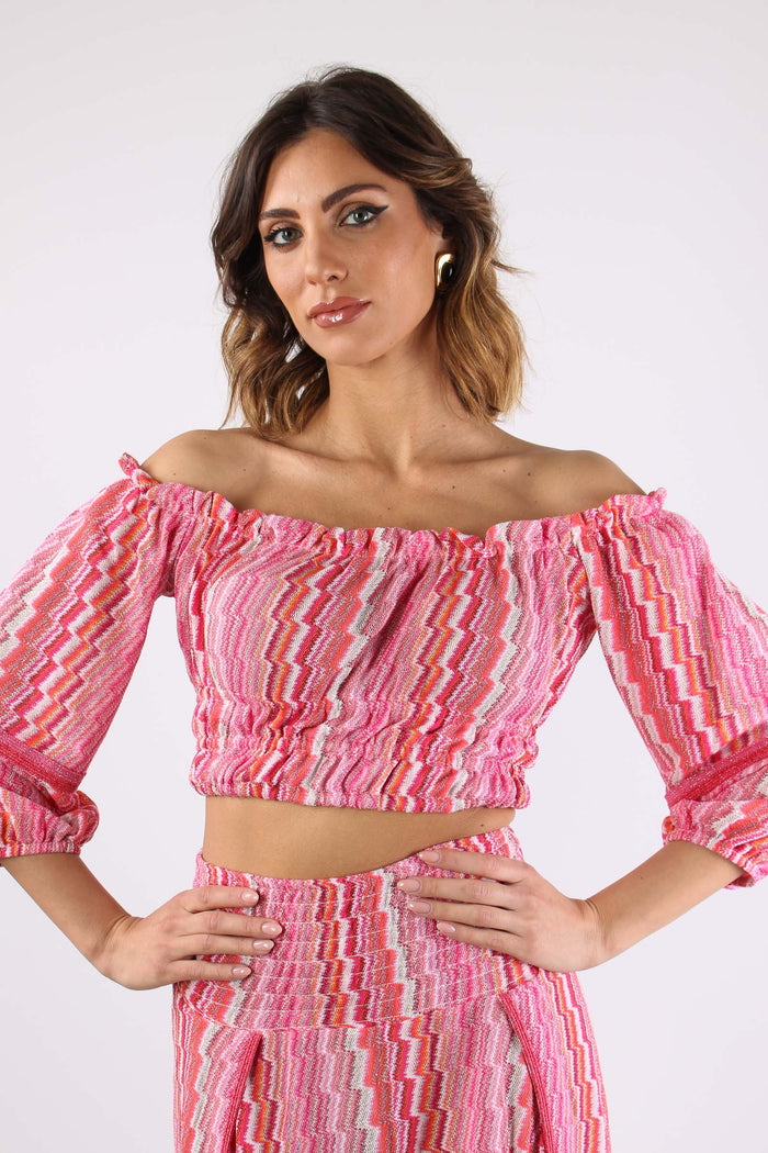 Top Balze Spalla Scesa Electric Fuxia-8