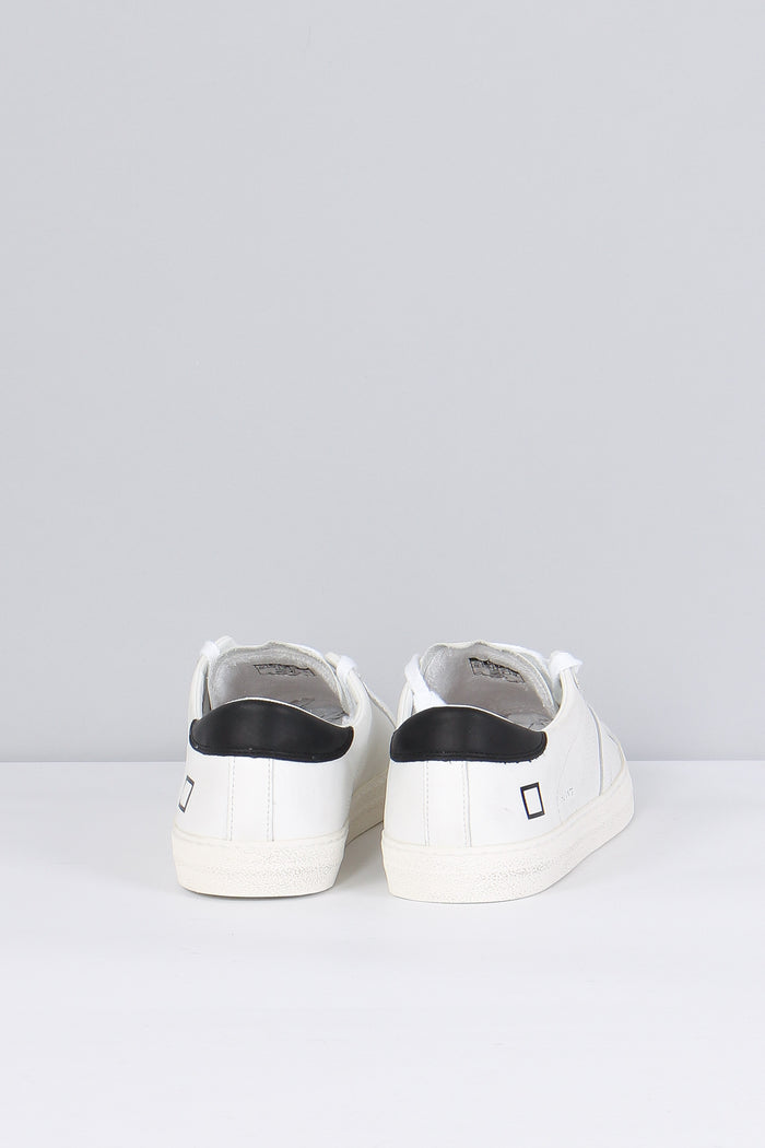 Sneaker Hill Low Vintage Calf White/black-4