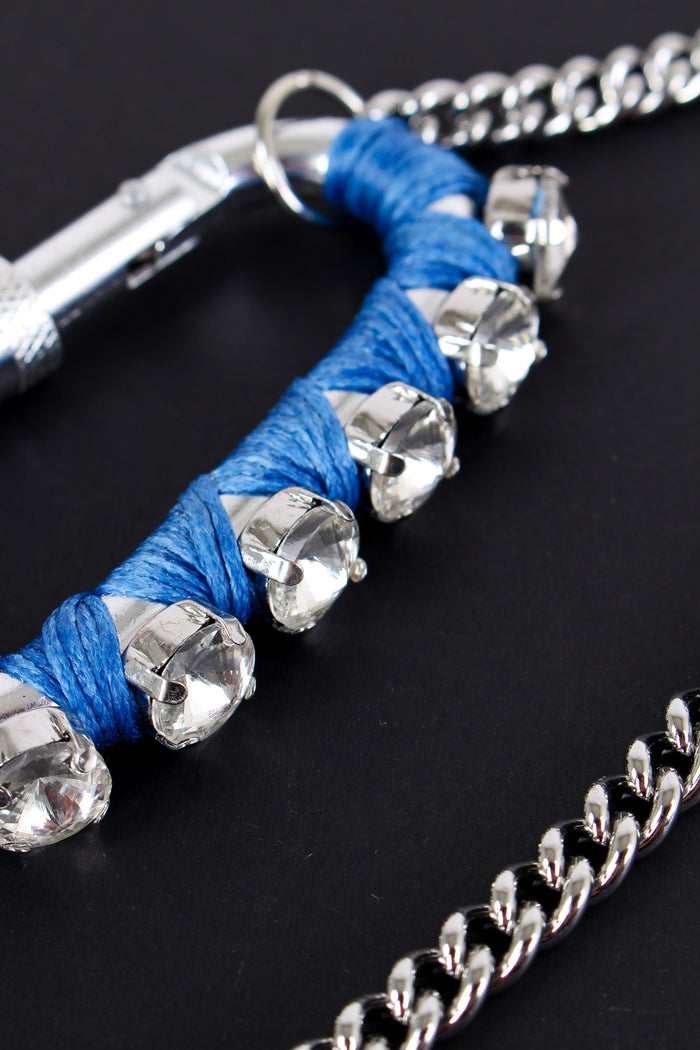 Portachiavi Charms Blu Cobalto-5