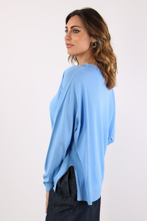 Maglia  M/m Scavo V Cielo-2
