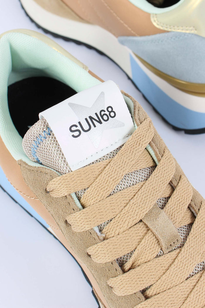 Sneakers  Stargirl Glitter Logo Beige-7