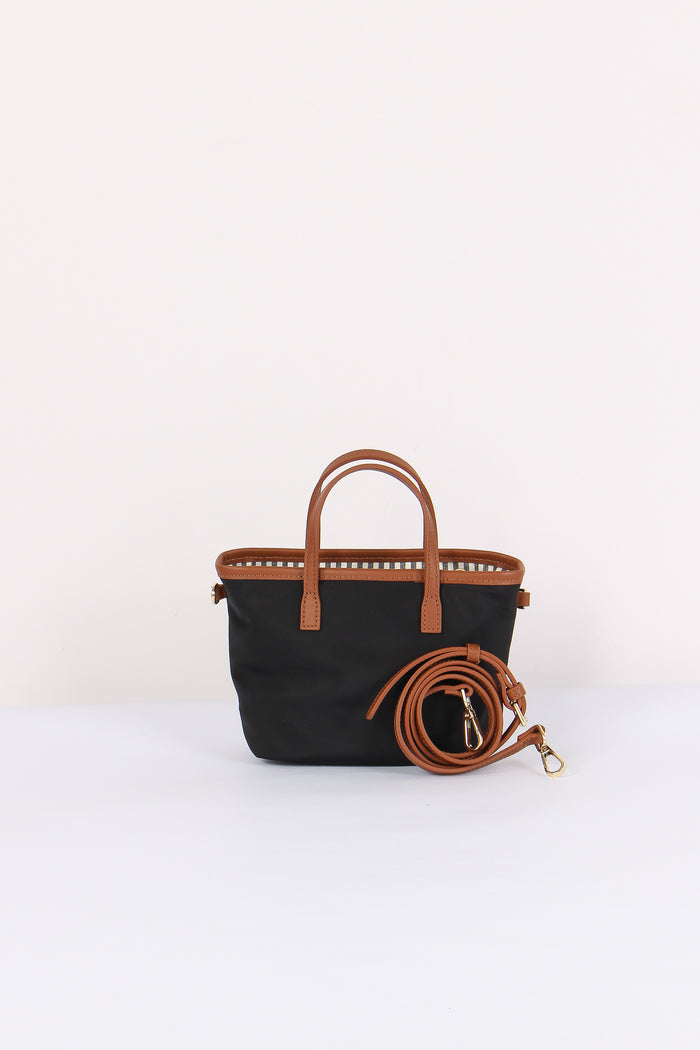 City Bag Mini Nylon Nero-3