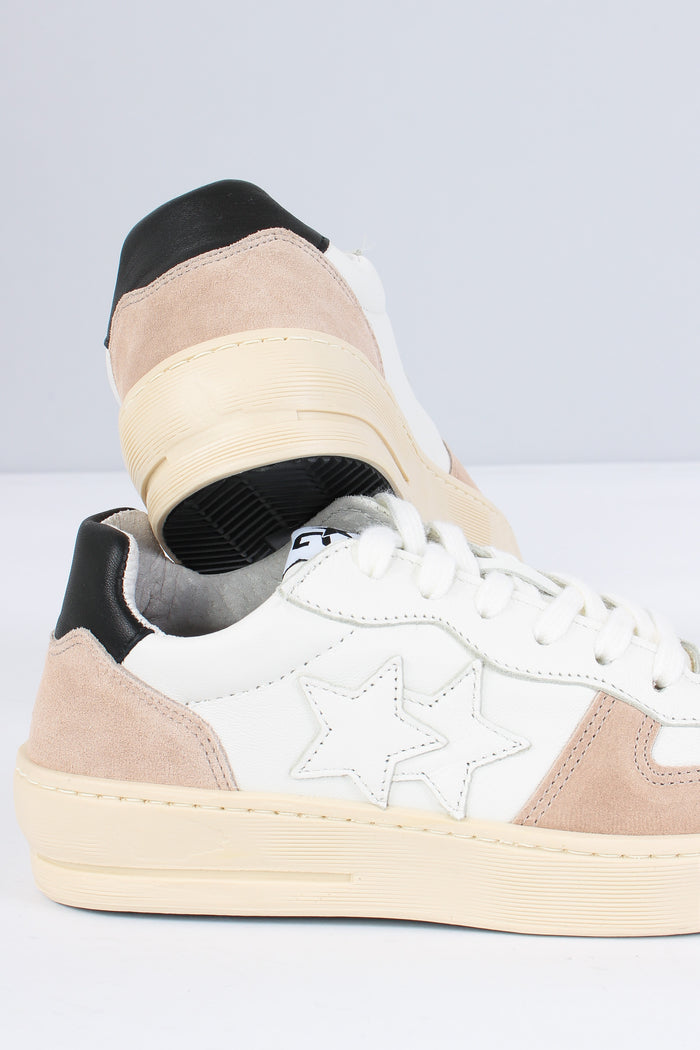 Sneakers Padel Star Bianco/taupe-4