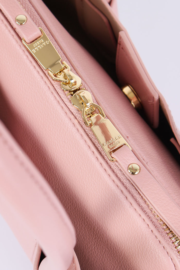 Mini Shopping Asimmetrica Rosa-8